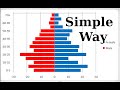 Population Pyramid Analysis and Formatting