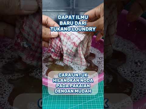 Trik cepat menghilangkan noda #creatorkampung #tipspraktis #tipssederhana #tipsmudah #unik #tutorial