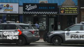 YouTube video thumbnail: Two Toronto Jewish-Owned Bakeries Targeted in Overnight Attacks
