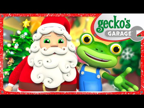 Gecko Meets Santa 🦎🎅 | Gecko's Garage | Trucks For Children | Cartoons For Kids