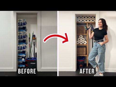 EASY Small Closet Organization Ideas!