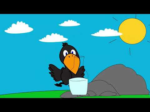 2D animation storytelling Sang Gagak Yang Bijak Cover Image
