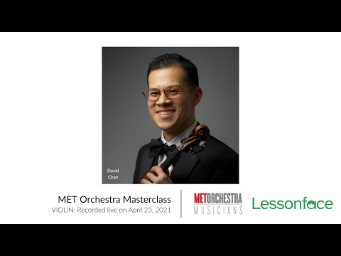 MET Orchestra Musicians Violin Masterclass - Recorded Live on April 23, 2021