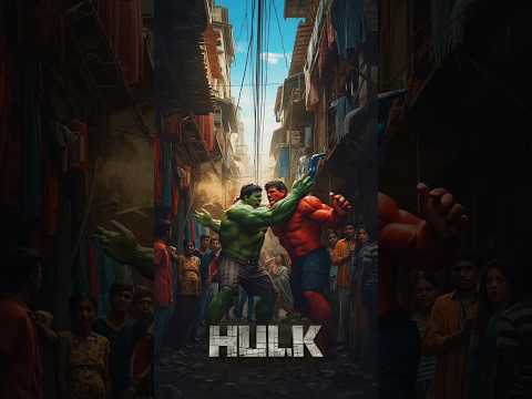 HULK এর চাঁদাবাজির মজার কাহিনী | Funny ai video | Tiktok | Cartoon #rioaiyt #shorts #funny #veo3