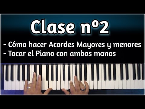 Piano CLASE PREMIUM. Construcción de Acordes y Digitación