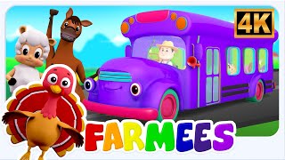 Wheels on The Bus en Español 🎶 | Canciones para Niños y Bebés México