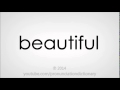 Understanding the Concept of 'Beautiful'