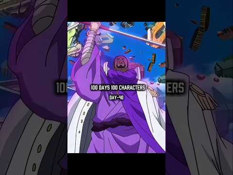 100 Days 100 Characters Day-40 #onepiece #anime #luffy #1145 #1161