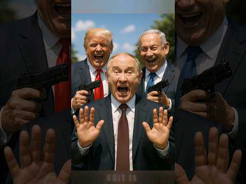 Putin Surrenders 😂 Modi’s Supercar Entry Saves the Day! 🚘🔥 | Trump & Netanyahu Run Away #shorts