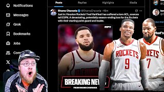 Russell Westbrook To The Rescue! (Fred VanVleet Season-Ending Injury)