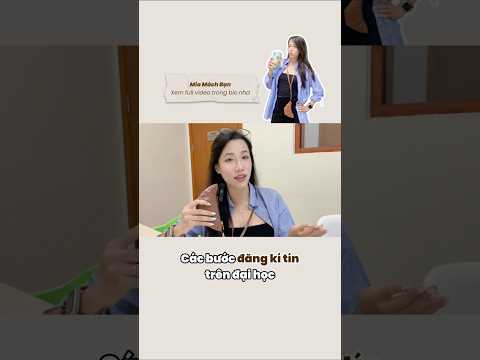 Đăng kí chỉ trên đại học có khó không ? #sinhvien #review #uni #tips