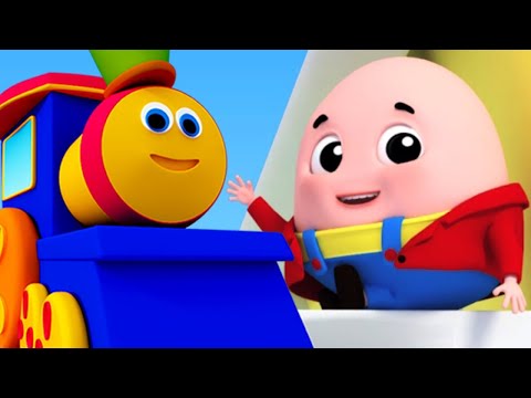 🧱 Humpty Dumpty Duvarın Üstünde! 🎵 | Bob the Train Türkçe | Çocuk Şarkıları