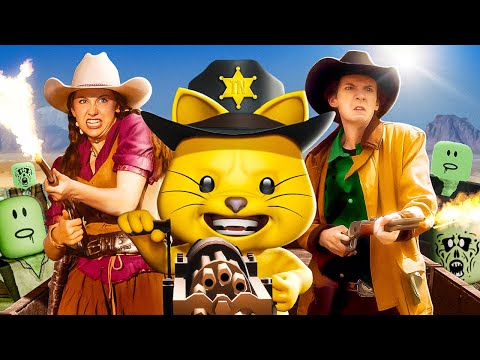 Roblox Dead Rails In Real Life Reaction! (Shiloh & Bros)