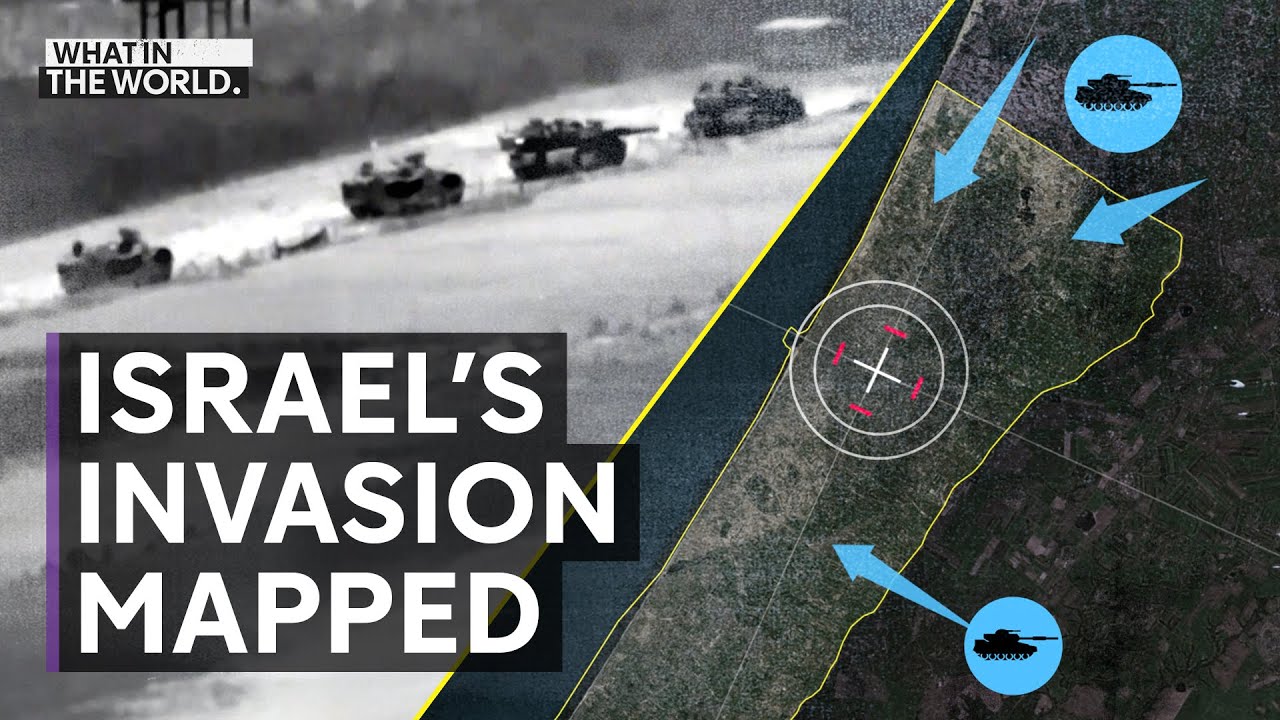 How Israel is Invading Gaza - Visual Investigation