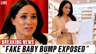Meghan’s Entire Pregnancy Was a Lie – Fake Baby Bump Discovered!