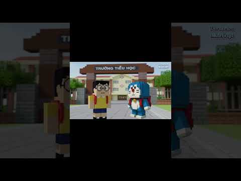 Doraemon Minecraft: Lý do trễ học