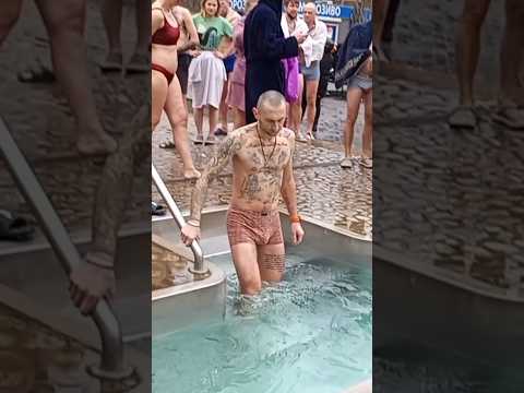 MEN BATHE In ICE HOLE 2025 /NEW⚡ #209/EPIPHANY BATHING |WINTER SWIM/BAPTISM #icepool
