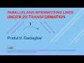 Two-Dimensional Transformations and Lines