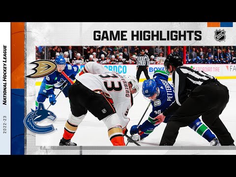 Ducks @ Canucks 3/8 | NHL Highlights 2023