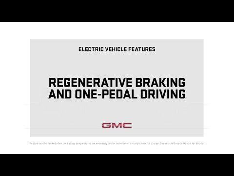 How to Use Regenerative Braking | GMC