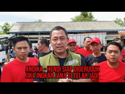 BERTEMU NELAYAN ASEMDOYONG, HENDI SIAP DIGERUDUK JIKA INGKAR JANJI