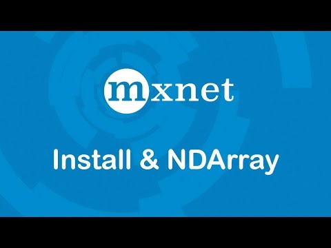 [1/6] Install & NDArray - Gluon Crash Course