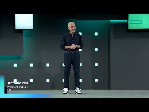 ASL: Keynote by Antonio Neri – Architecting AI starts with your network