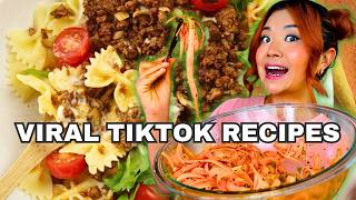 I Tried TIKTOK VIRAL RECIPES (2025) But VEGANIZED!
