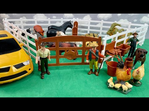 NEW STABLE AND FARM ANIMALS / NOVO ESTABULO E ANIMAIS DA FAZENDA