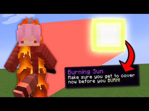 So I Played Minecraft, But the Sun Burns You...