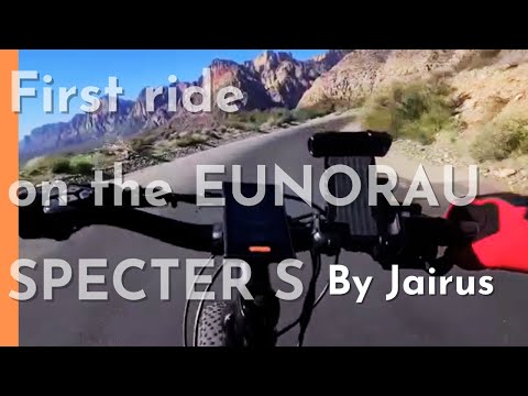 Jairus' first ride on his Eunorau Specter S | Video made and submitted by Jairus