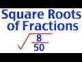 Exploring Square Roots of Perfect Fractions