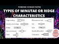 Fingerprint Minutiae and Characteristics