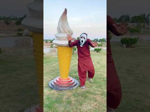 bhoot ki big fake 🤥 ice 🍦 cream