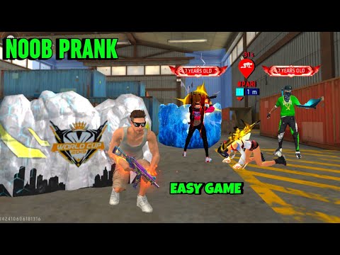 EASY GAME 😂 Noob Prank Free Fire लेकिन Collection Versus हो Gya 😱 Garena Free Fire 🔥 Y GAMING