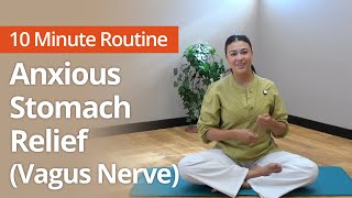 Vagus Nerve: Calm Your Anxious Stomach Naturally | 10-Minute Daily Routine