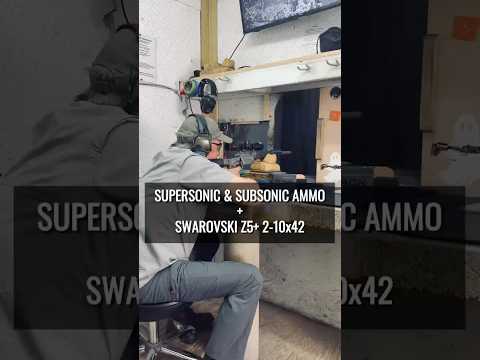 The Swarovski Z5+ 2-10x42 BT allows you to easily go from Supersonic to Subsonic ammo! Pretty cool.