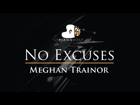 Meghan Trainor – No Excuses – Piano Karaoke / Sing Along / Cover with Lyrics