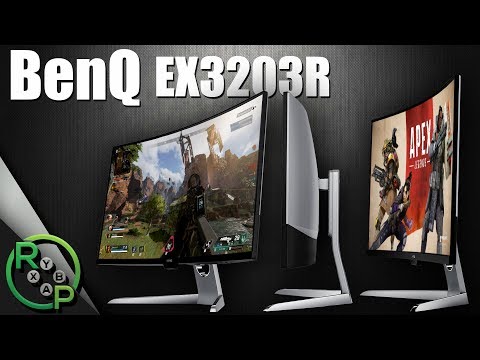 NEW 1440p 144hz HDR Curved Gaming Monitor - BenQ EX3203R