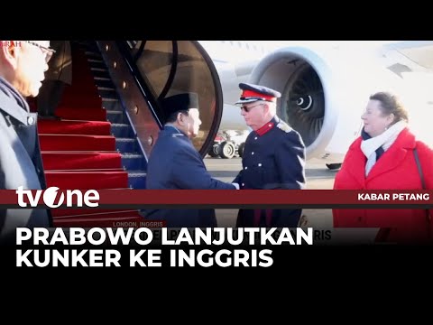 Bertolak ke Inggris, Prabowo Agendakan Bertemu Raja Charles III | Kabar Petang tvOne