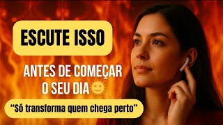 🔥O fogo de Deus atrai, mas só transforma quem decide chegar perto.