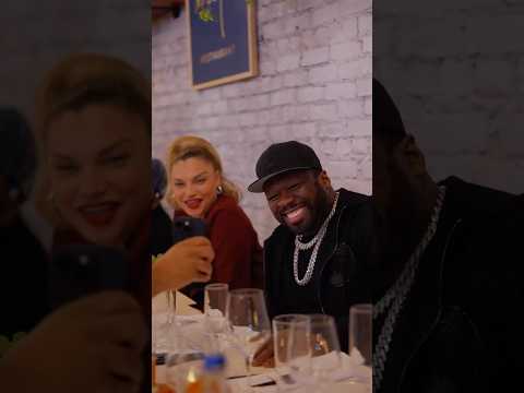 50 Cent having Dinner like a King