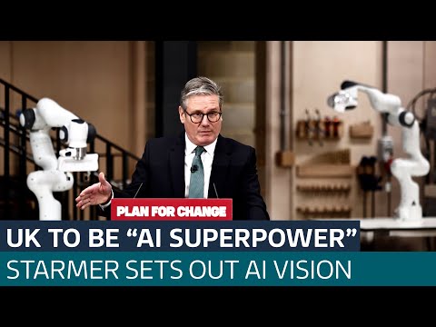 Prime Minister sets out 'supercomputer' AI vision | ITV News