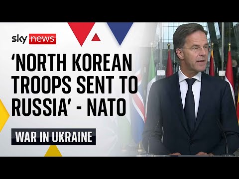 NATO confirms North Korean troops are being sent to Russia to fight Ukraine - Speech in full