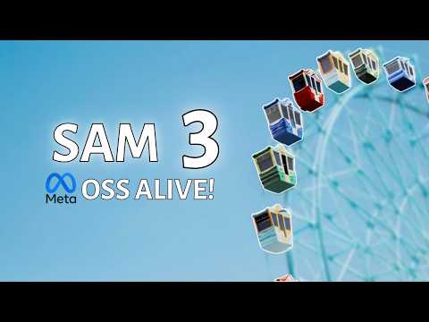 Meta SAM 3 Released: Video Tracking, 3D & Open Weights!