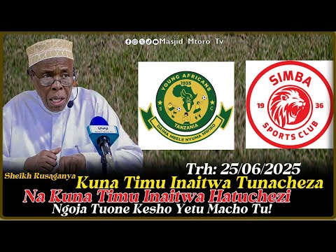 KUNA TIMU TUNACHEZA NA TIMU  HATUCHEZI | TUSUBIRI KESHO TUONE WATACHEZA AU HAWACHEZI   YETU MACHO TU