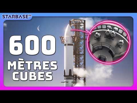 SpaceX dévoile la CABINE de son starship LUNAIRE !