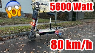 Der SCHNELLSTE E-SCOOTER DER WELT??? OOTD D88 E-Scooter
