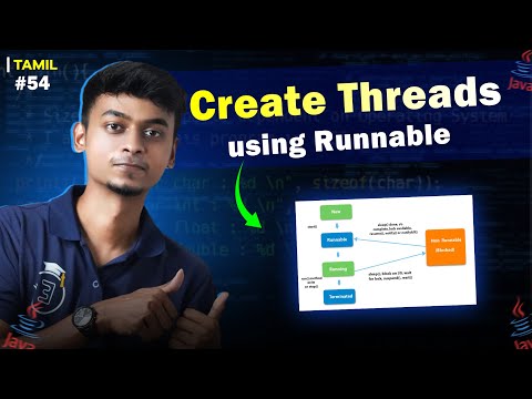 #54 How to create threads using runnable in Java | In Tamil | Java Tutorial Series | EMC