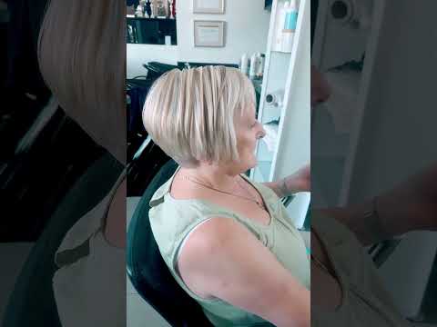 Bob haircut #layerup #shorthairstyles #hair #hairstyle #diyhairstyle #hairstyles #video #beauty